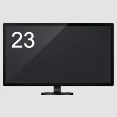 23インチ 液晶PCモニターの画像1
