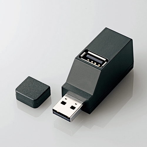 ノートパソコン用 直挿し3ポートUSBハブ 【PC/パソコン レンタル】 商品写真
