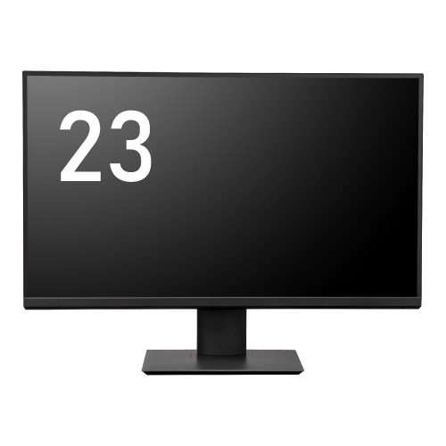 23インチ 液晶モニター(黒) 【PC/パソコン レンタル】 商品写真